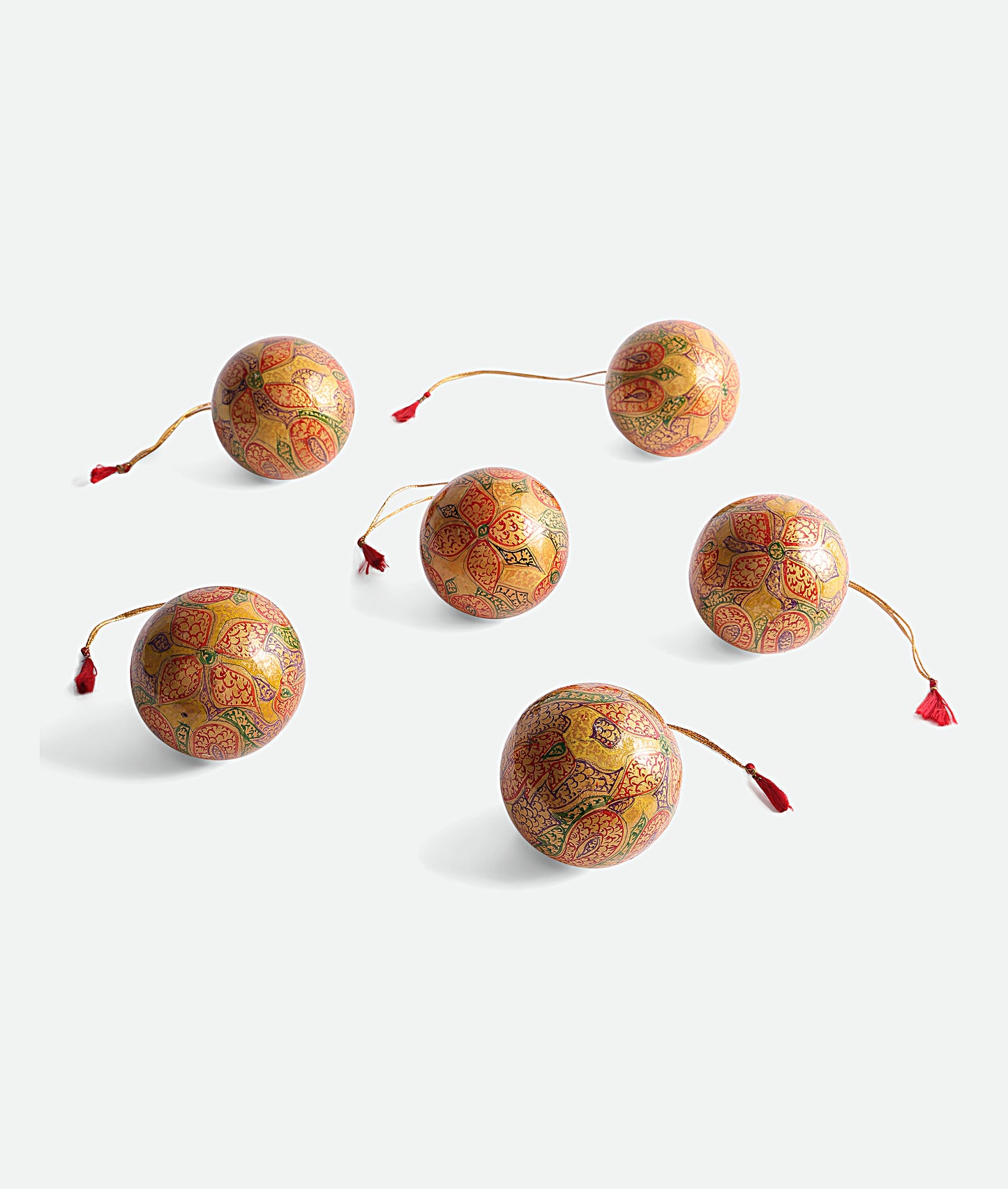 Mughal Treasures - Christmas Ornaments (Set of 6)