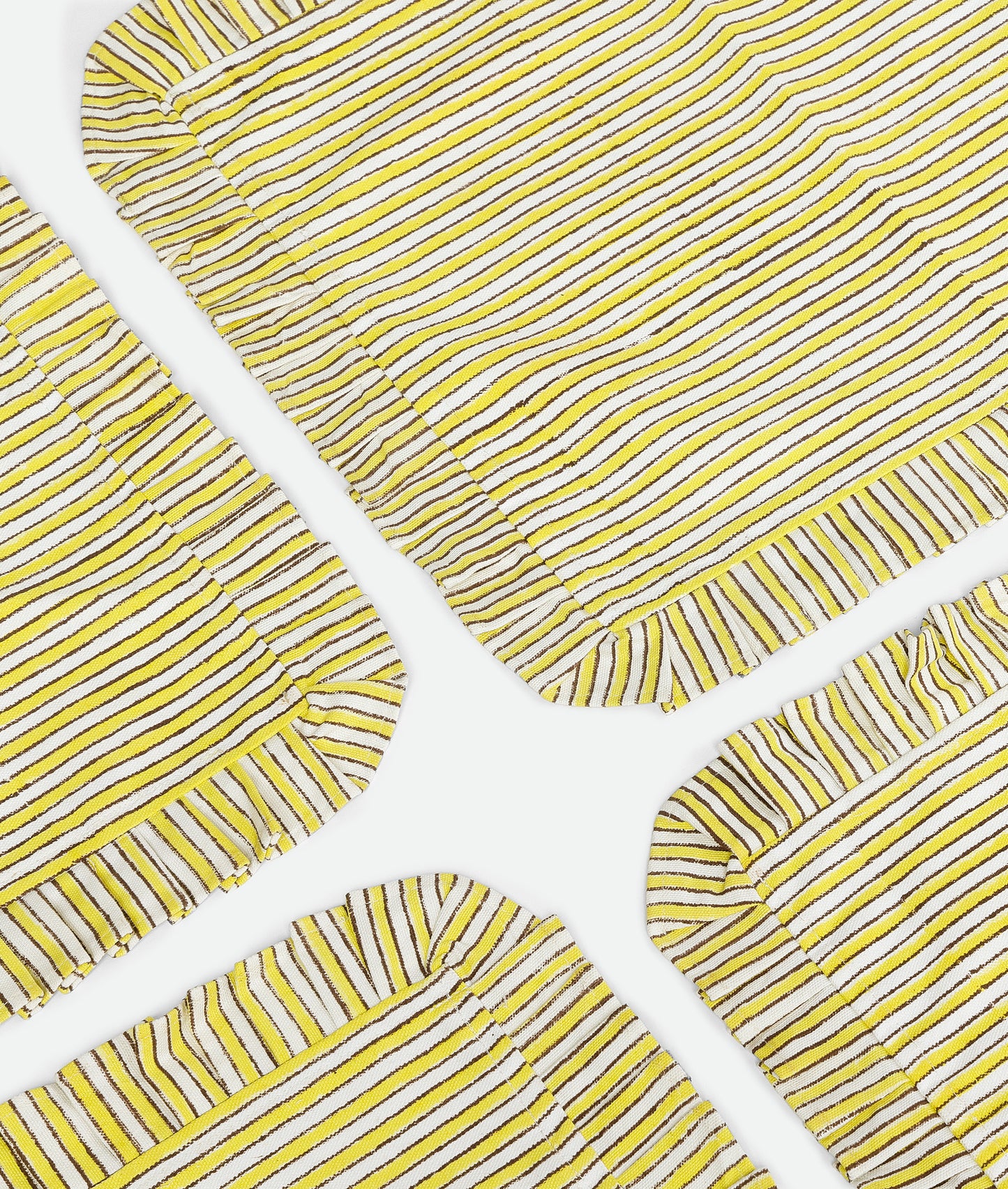 Butter Coded - Striped Placemats (Set of 4)