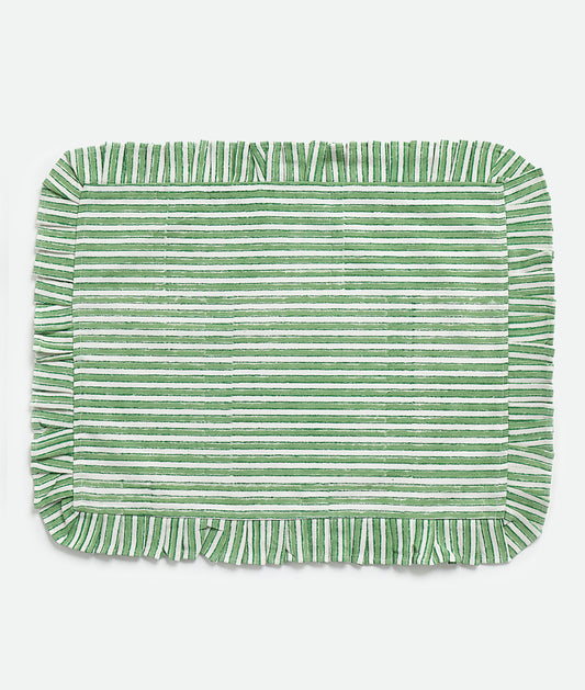 Brat Coded - Striped Placemats (Set of 4)